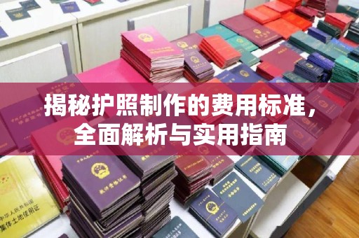 孝义揭秘护照制作的费用标准，全面解析与实用指南